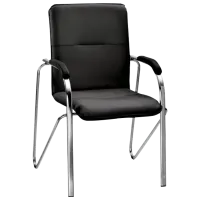 Scaun de birou Nowy Styl Samba Chrome Piele artificială/ Black