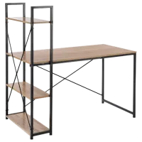 Офисный стол Halmar Narvik ДСП/ Коричневый