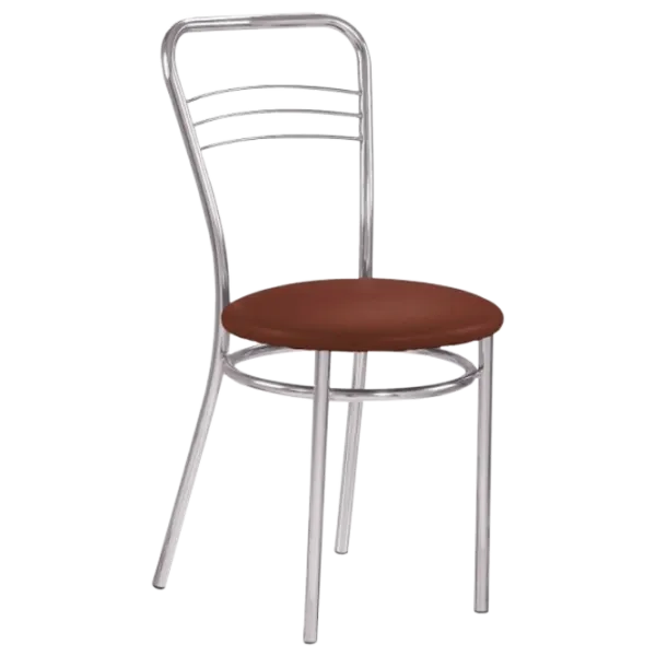 Кухонный стул Nowy Styl Argento V-3 Искусственная кожа/ Коричневый photo 1
