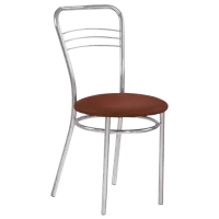 Scaun de bucătărie Nowy Styl Argento V-3 Piele artificială/ Brown