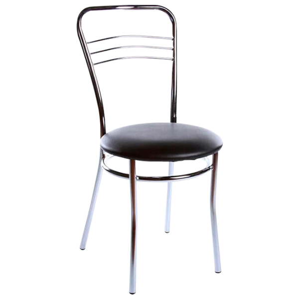 Scaun de bucătărie Nowy Styl Argento V-3 Piele artificială/ Black photo 1