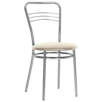 Scaun de bucătărie Nowy Styl Argento V-18 Piele artificială/ White