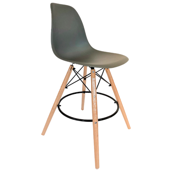 Scaun de bucătărie AMF Bravo Hoker Plastic/ Gray photo 1