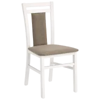 Scaun de bucătărie Halmar Hubert Stofă/ White Brown