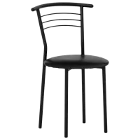 Scaun de bucătărie Nowy Styl Macro V4 Piele artificială/ Black