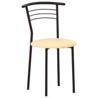 Кухонный стул Nowy Styl Macro V18 Искусственная кожа/ Бежевый