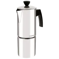 Гейзерная кофеварка Rondell RDA-1512 0.3л / Нержавеющая сталь / Нержавеющая сталь