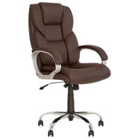Офисное кресло Nowy Styl Morfeo Chrome Искусственная кожа/ Коричневый