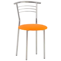 Кухонный стул Nowy Styl Marco V17 Искусственная кожа/ Оранжевый