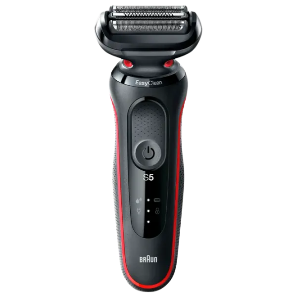 Aparat de ras electric Braun Series 50-R1200s Red Black  photo 1