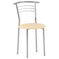 Scaun de bucătărie Nowy Styl Macro V18 Piele artificială/ Beige