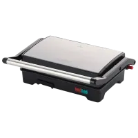 Grill electric Vitek VT-2639 Contact, Barbecue/ 1200 W/ Inox Black