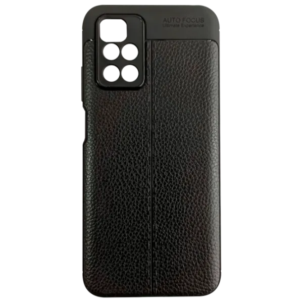 Husă pentru smartphone Xiaomi Redmi 10 Rival/ Back/ Piele/ Black photo 1