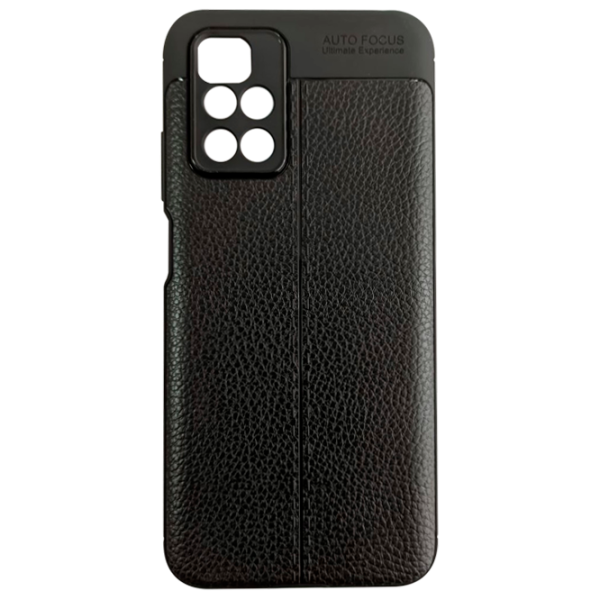 Husă pentru smartphone Xiaomi Redmi 10 Rival/ Back/ Piele/ Black photo 1