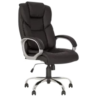 Офисное кресло Nowy Styl Morfeo Chrome Искусственная кожа/ Черный