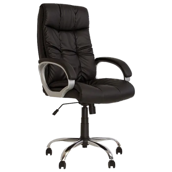 Fotoliu de birou Nowy Styl Matrix Chrome Piele artificială/ Black photo 1