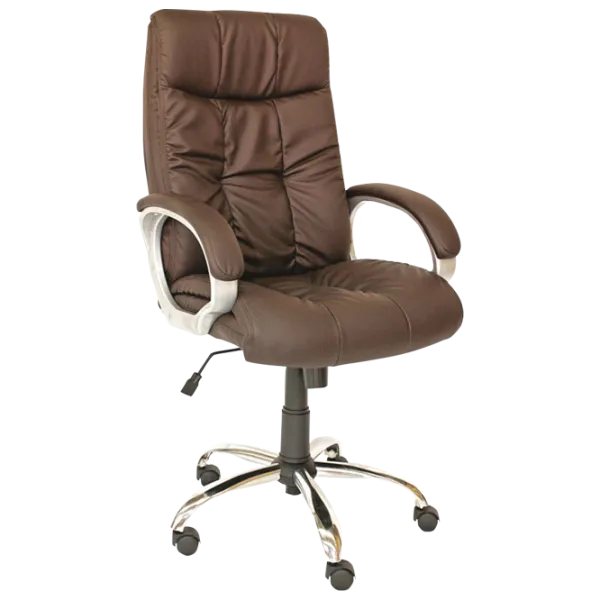 Fotoliu de birou Nowy Styl Matrix Chrome Piele artificială/ Brown photo 1
