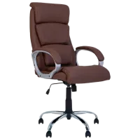 Офисное кресло Nowy Styl Delta Chrome Искусственная кожа/ Коричневый