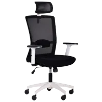 Офисное кресло AMF URAN HR Ткань/ Белый Черный