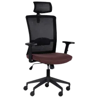 Офисное кресло AMF URAN HR Ткань/ Черный Коричневый