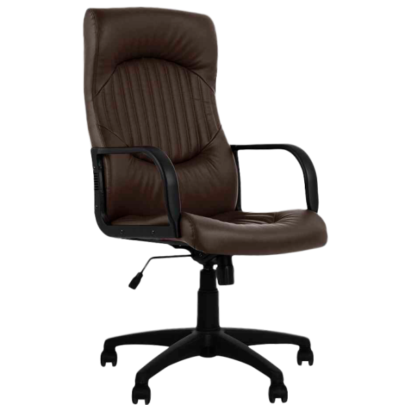 Fotoliu de birou Nowy Styl GEFEST KD Piele artificială/ Brown photo 1