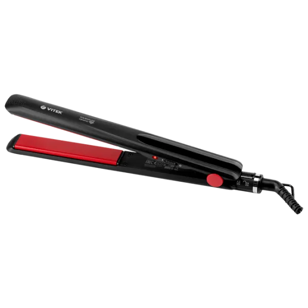 Placă de îndreptat părul Vitek VT-8282 44 W/ Red Black photo 1