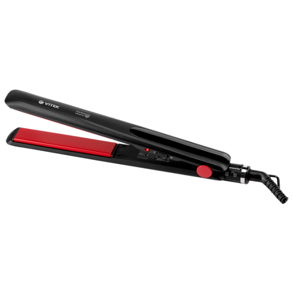 Placă de îndreptat părul Vitek VT-8282 44 W/ Red Black photo 1