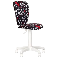 Офисное кресло Nowy Styl Polly GTS Ткань/ Белый Черный
