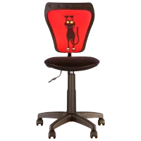 Офисное кресло Nowy Styl Ministyle Cat Ткань/ Красный