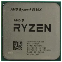 Процессор AMD Ryzen 9 5950X Tray AM4/ 3.40 ГГц - 4.90 ГГц