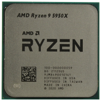 Процессор AMD Ryzen 9 5950X Tray AM4/ 3.40 ГГц - 4.90 ГГц | ENTER