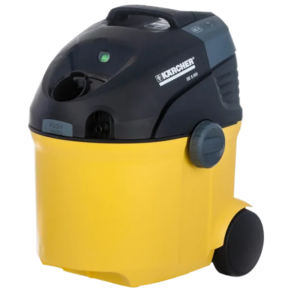 Aspirator cu spălare KARCHER SE5 1400 W / Black Yellow photo 1
