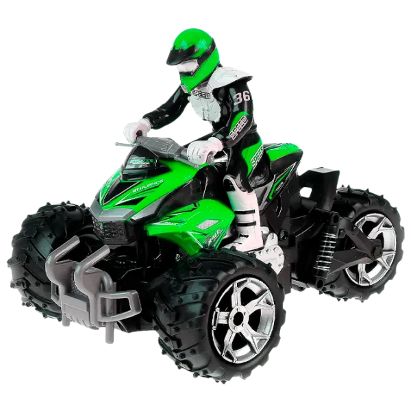 Triciclu Cross Coutry YD898 MJ1921 15 km/h / 2700 Hz / Black Green photo 1