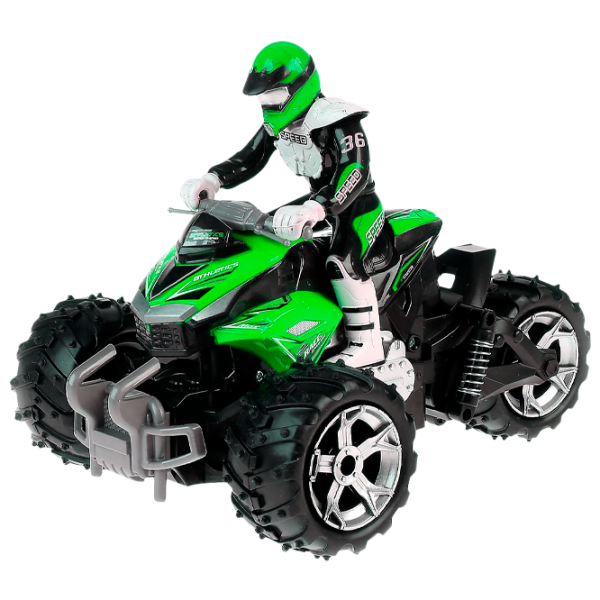 Triciclu Cross Coutry YD898 MJ1921 15 km/h / 2700 Hz / Black Green photo 1