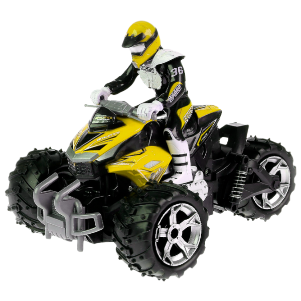 Triciclu Cross Coutry YD898  15 km/h / 2700 Hz / Black Yellow photo 1