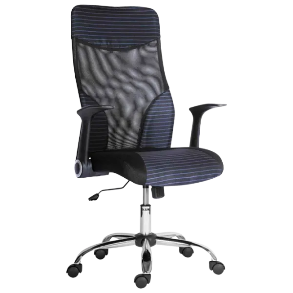 Fotoliu de birou DecoPrim Wonder Pânză, plasă acrilică/ Black photo 1 Fotoliu de birou DecoPrim Wonder Pânză, plasă acrilică/ Black photo 1