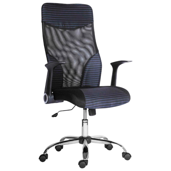 Fotoliu de birou DecoPrim Wonder Pânză, plasă acrilică/ Black photo 1 Fotoliu de birou DecoPrim Wonder Pânză, plasă acrilică/ Black photo 1