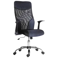 Офисное кресло DecoPrim Wonder Ткань, акриловая сетка/ Черный