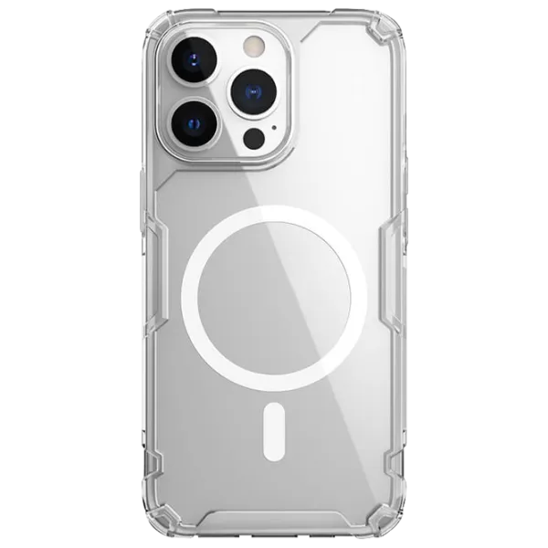 Чехол для смартфона Apple iPhone 13 Pro Max Nillkin/ Back/ TPU/ PC/ White Прозрачный photo 1