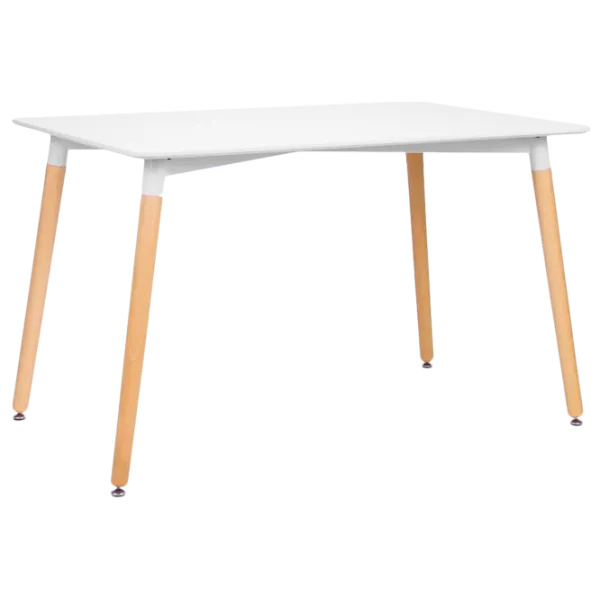 Masă de bucătărie DecoPrim DT-01 MDF/ White photo 1