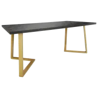 Кухонный стол DecoPrim Фрида ДСП/ Black