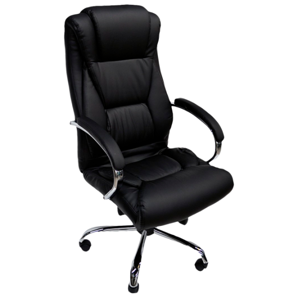 Fotoliu de birou DecoPrim BX-3807 Piele artificială/ Black photo 1