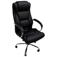 Fotoliu de birou DecoPrim BX-3807 Piele artificială/ Black