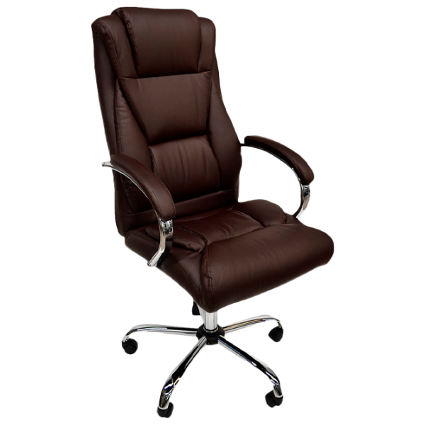 Fotoliu de birou DecoPrim BX-3807 Piele artificială/ Brown photo 1 Fotoliu de birou DecoPrim BX-3807 Piele artificială/ Brown photo 1