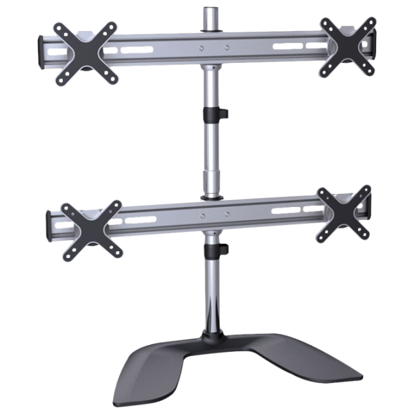Suport pentru monitor Reflecta PLANO DeskStand 23-1010 Q VESA 100 x 100 mm/ Silver photo 1