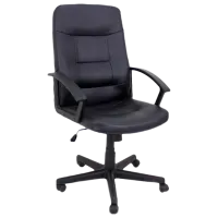 Fotoliu de birou DecoPrim BX-3225 Piele artificială/ Black