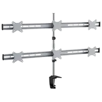 Suport pentru monitor Reflecta PLANO Desk 23-1010S VESA 100 x 100 mm/ Silver