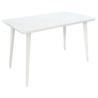 Masă de bucătărie DecoPrim 9202 MDF/ White