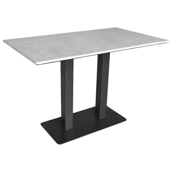 Masă de bucătărie DecoPrim Horeca Double Werzalit/ Gray photo 1