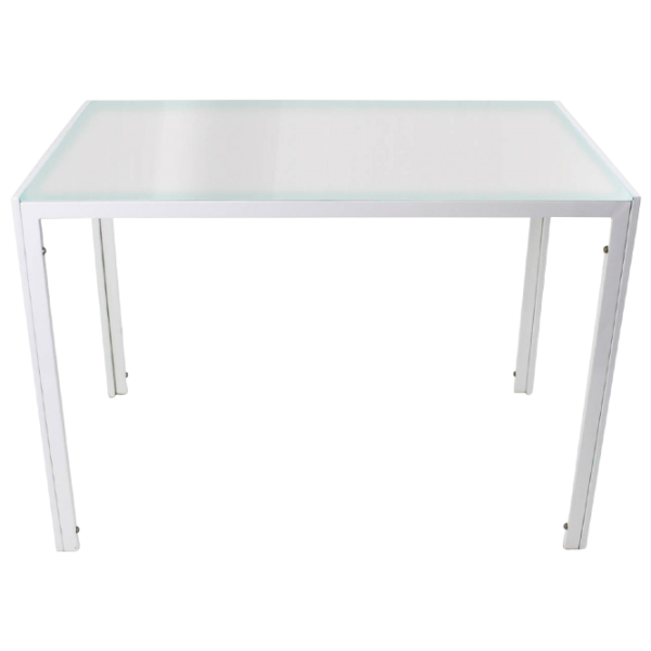 Masă de bucătărie DecoPrim MB-14 Sticlă/ White photo 1